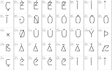 Megrim font