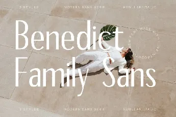 Benedict Family font