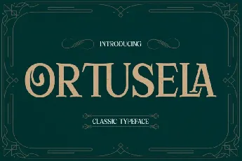 Ortusela font