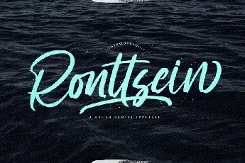 Ronttsein Script font