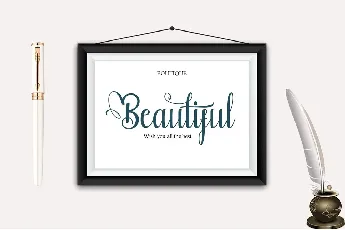 Boutique Calligraphy font