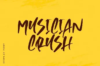 Musician Crush Script font