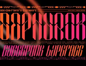 NCL Sephyrok font