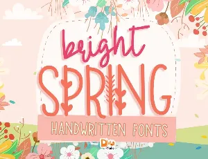 Bright Spring font