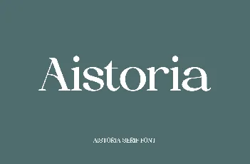 Aistoria font