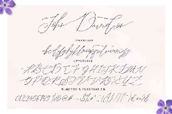 John Davidson Script Free Download font