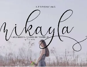 Mikayla Script Free font