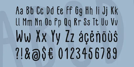 GLARESOME font