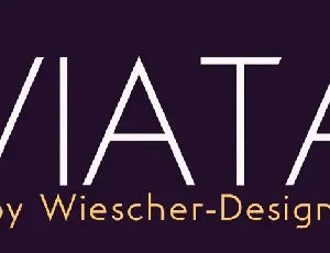 Viata Family font