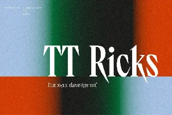 TT Ricks font