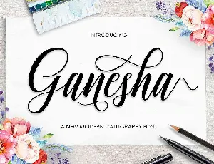 Ganesha Script Free Download font