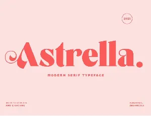 Astrella font