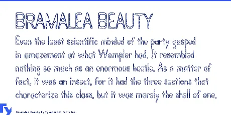 Bramalea Beauty font