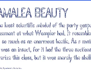 Bramalea Beauty font