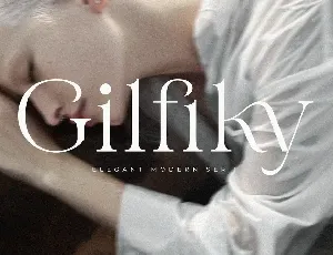 Gilfiky font