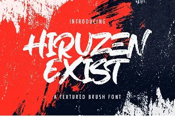 Hiruzen Exists font