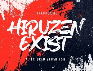 Hiruzen Exists font