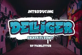 Delliger font