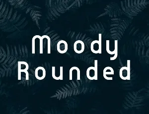 Moody Rounded font