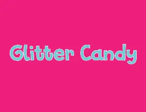 Glitter Candy font