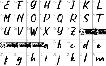 Sekoteng Demo font