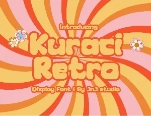 Kuraci Retro font