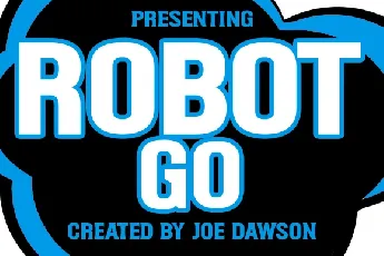 Robot Go font