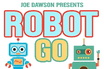 Robot Go font