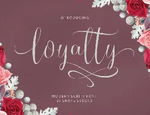 Loyalty Script font