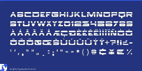 Borg 9 font