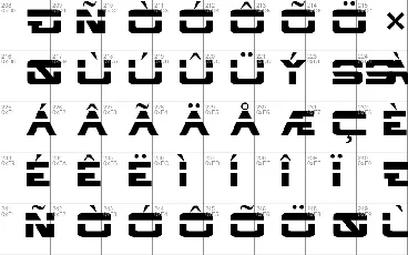 Borg 9 font