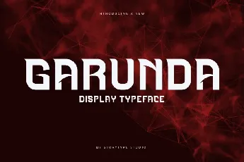 Garunda font