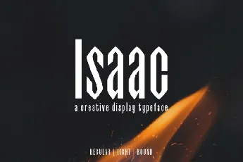 Isaac font