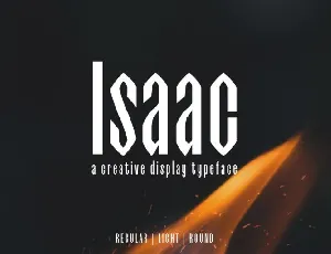 Isaac font