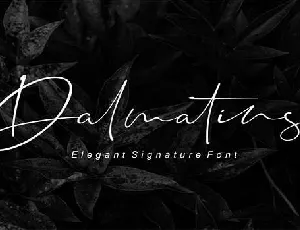 Dalmatins font