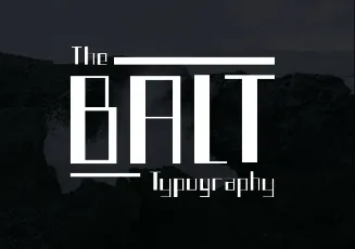 The Balt font