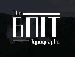 The Balt font