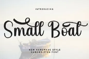 Small Boat Script font