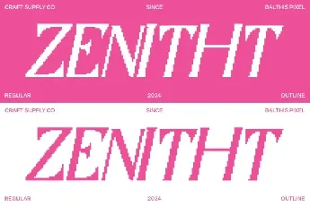 Balthis Pixel font