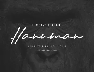 Hanuman font