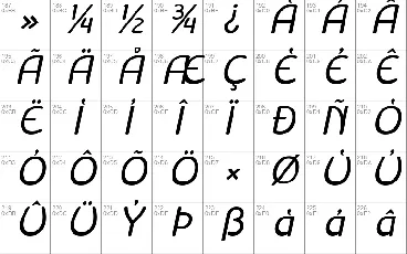 Liseuse font