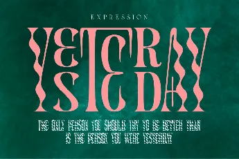 EXPRESSION DEMO font