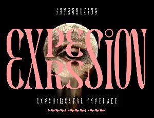 EXPRESSION DEMO font