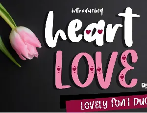 Heart Love Regular font