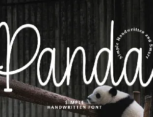 Panda Typeface font