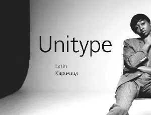 Unitype Family font