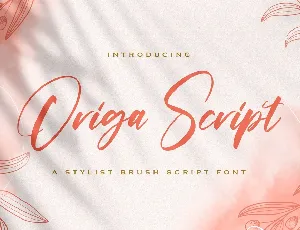 Origa Script font