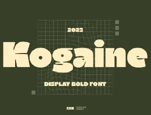 Kogaine font