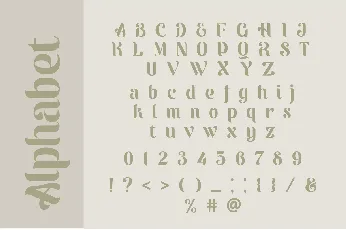 Ragantie font