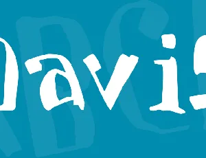 Davis font